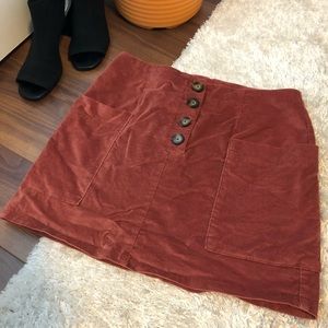✨Velvet✨ Urban Outfitters BDG Copper Mini Skirt